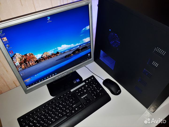 Компьютер В Сборе Intel 4-ядра 6GB/SSD+HDD/GTX250