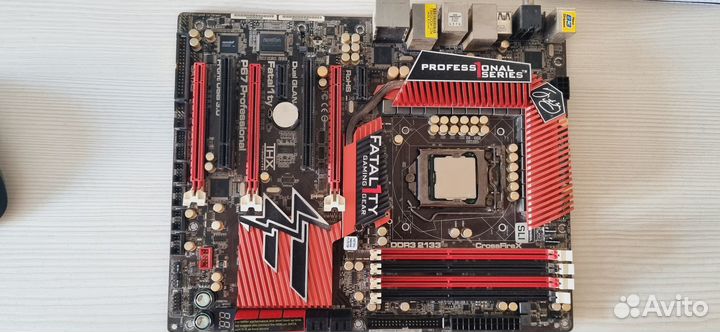 Материнская плата с процессором ASRock Fatal1ty P6