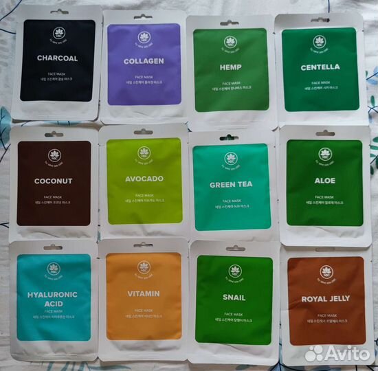 Тканевая маска для лица