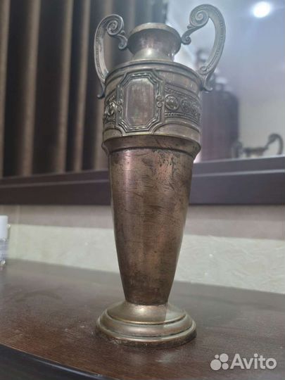 Ваза старинная с клеймом биметалл