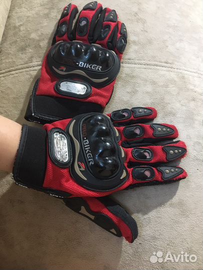 Мтоперчатки Pro Biker размер L