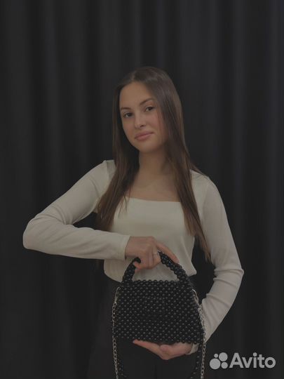 Сумка из бусин ручной работы