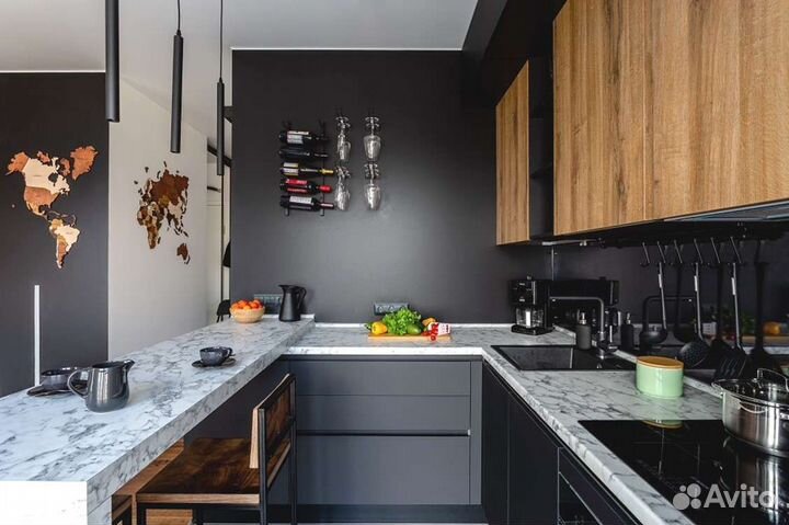 Кухня на заказ по индивидуальным размерам