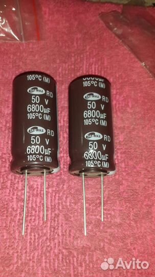 Конденсаторы электролитические 6800мкф 50в