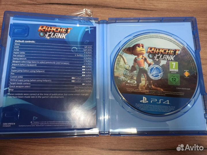 PS4 игра PlayStation Ratchet & Clank. Хиты PlaySta