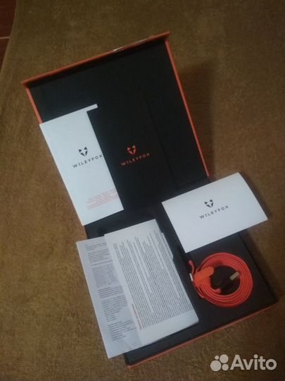 Коробка wileyfox