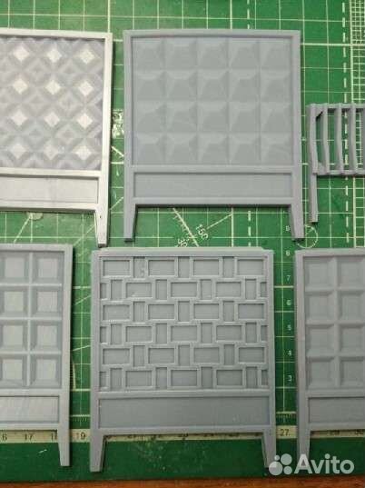 Жб Забор по-2 для макета