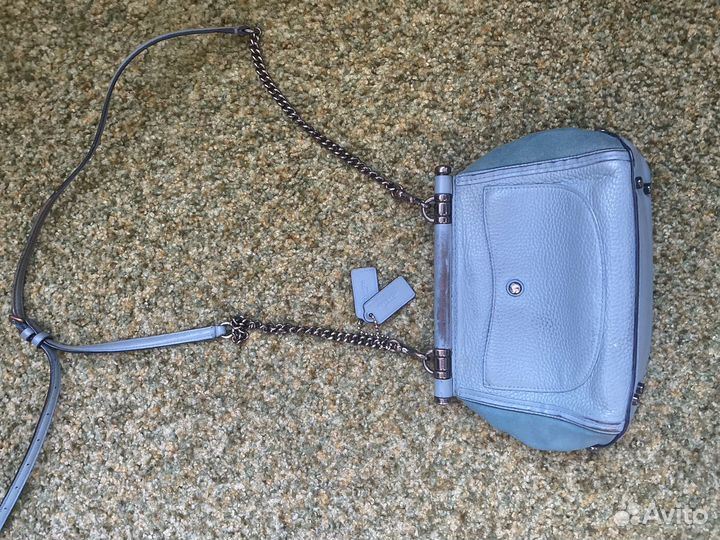 Женская кожаная сумка Coach