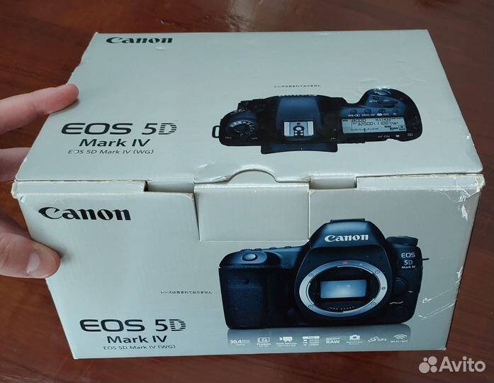 Зеркальный фотоаппарат Canon eos 5D Mark IV Body