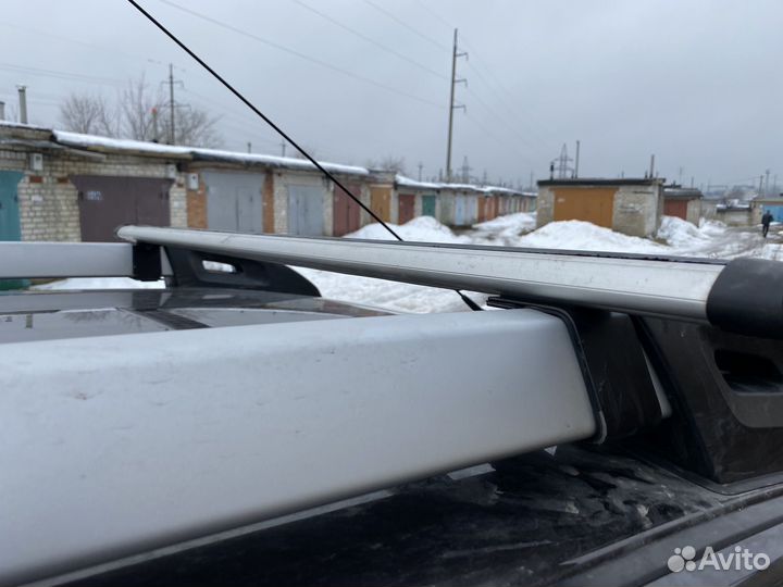 Багажник на крышу дастер (толстый релинг)