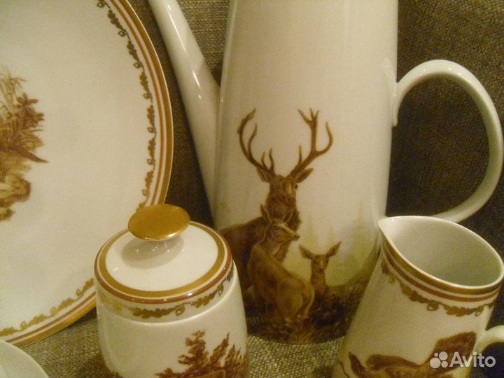 Сервиз Охота Lichte Германия