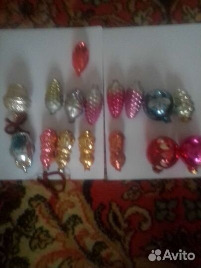 Ёлочные игрушки СССР