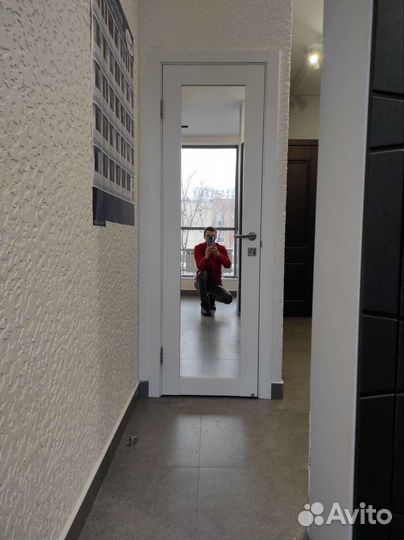 Межкомнатная дверь с зеркалом