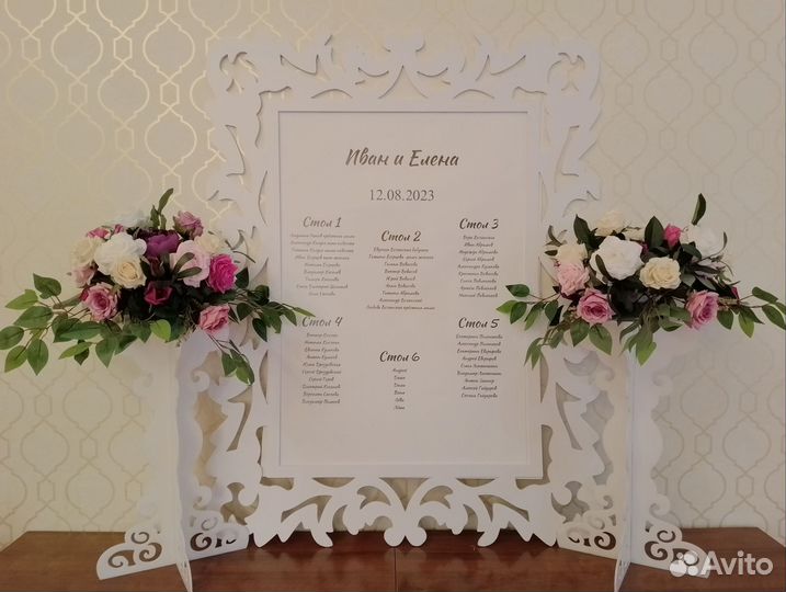 Свадебный декор в аренду