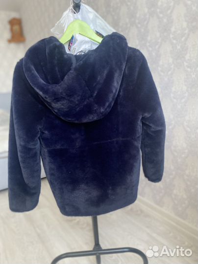 Шуба zara из искусственного меха