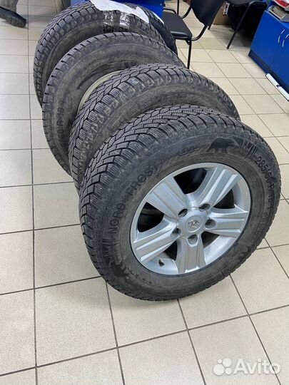Колеса зимние r18 на Land Cruiser