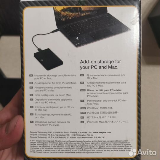 Seagate 2 тб Внешний жесткий диск