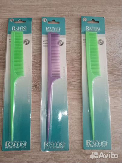 Расчёска, резинки для волос, заколка, бигуди