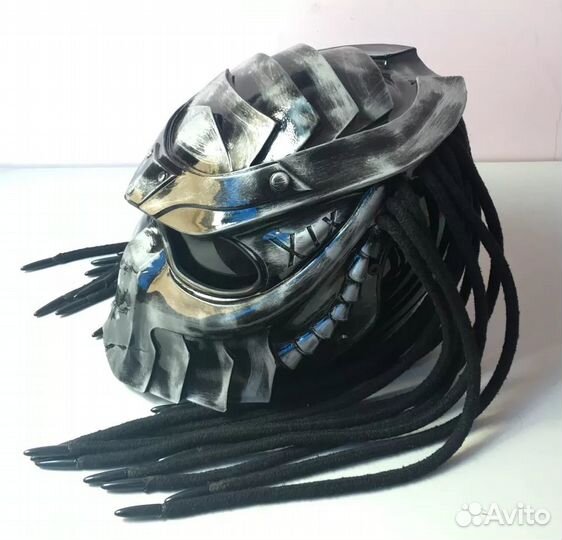 Мото шлем Хищник мотошлем Новый predator с лазером