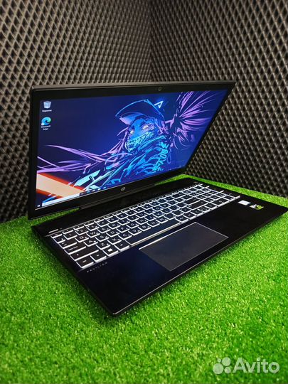 Игровой ноутбук HP i5(8Th) /8Gb/256SSD/GTX1050 4Gb