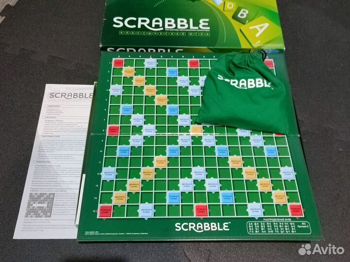 Скрэббл scrabble классический (mattel)