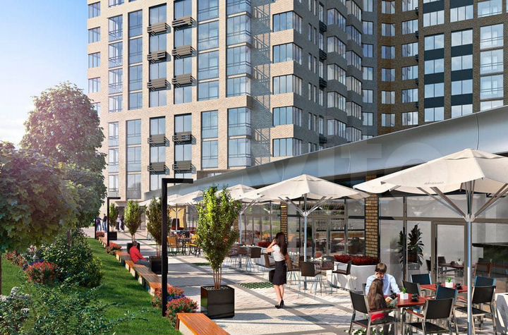 2-к. квартира, 74,9 м², 13/17 эт.