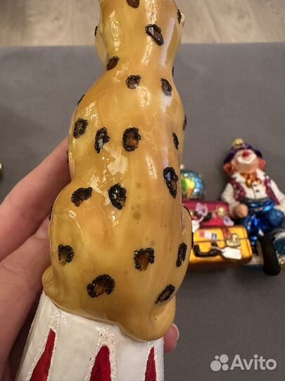 Елочные игрушки, б/у, стекло