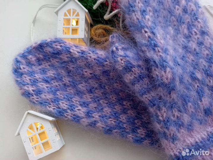 Рукавички из мохера