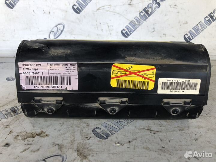 Подушка безопасности пассажира Bmw e36