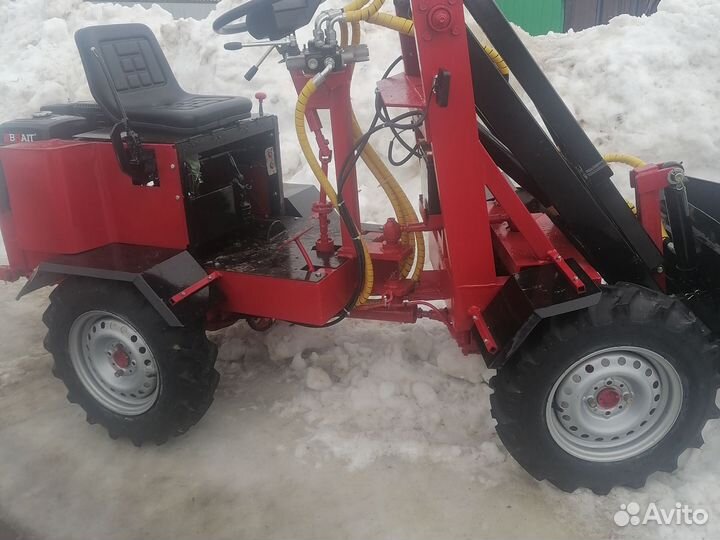 Мини-трактор с КУН, 2024