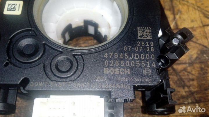 Механизм подрулевой ленточный Nissan X-Trail T31