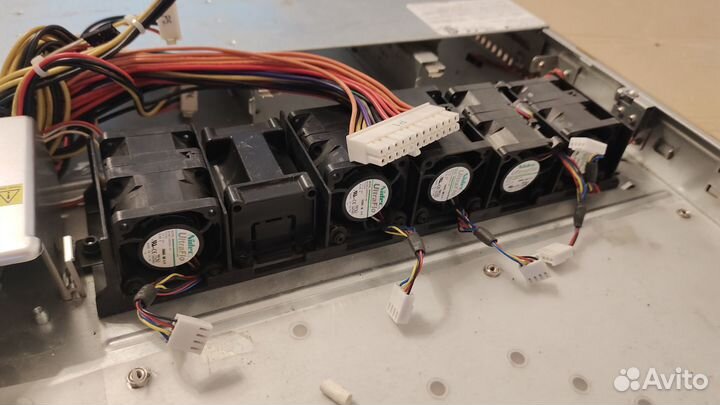 Корпус Supermicro 1U+бп