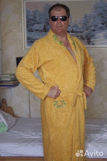 Восточный махровый халат из Стамбула р-50-58