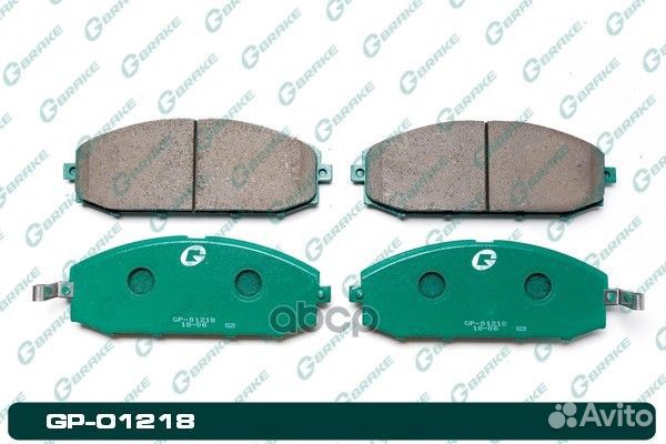 Колодки g-brake gp-01218 GP01218 gbrake