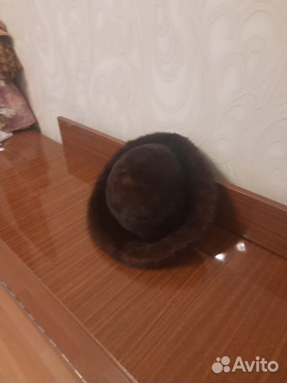 Шапка норковая женская бу