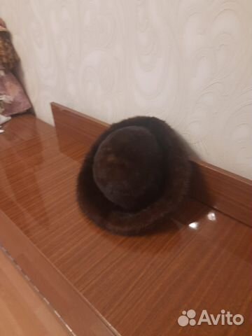 Шапка норковая женская бу