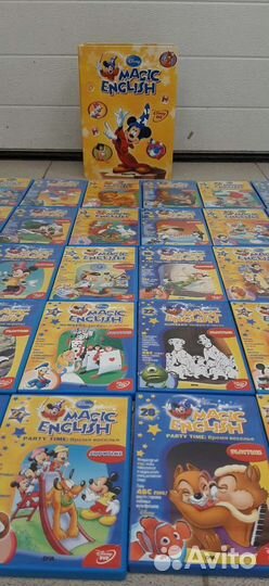 Magic English Disney Полная коллекция DVD