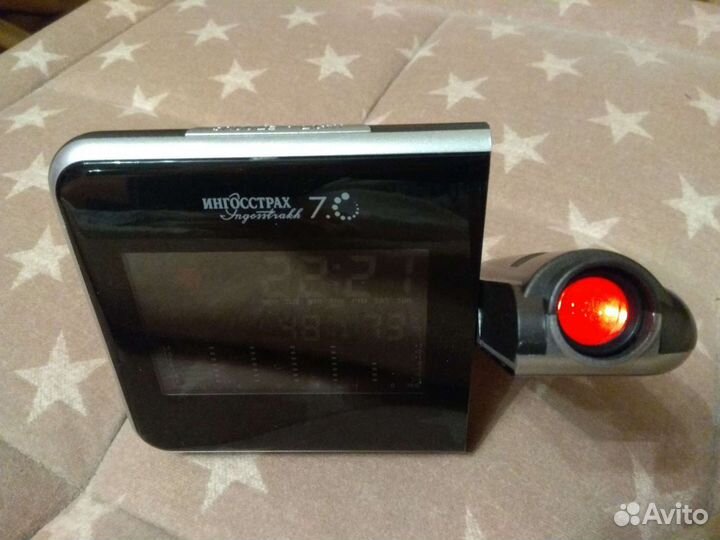 Часы-метеостанция с проекцией, новые