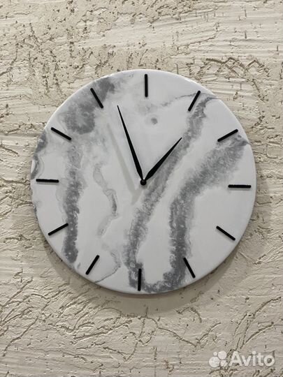 Настенные часы (эпоксидная смола)