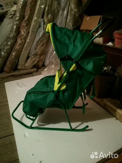 Коляска санки