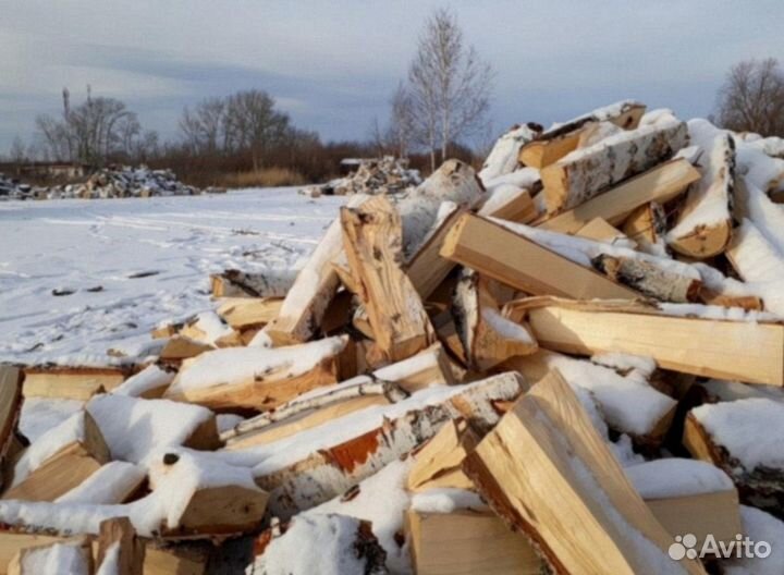 Сухие березовые дрова