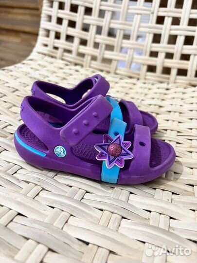 Сандалии crocs c8 для девочки