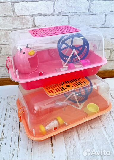 Клетка-террариум для хомячка (новый)