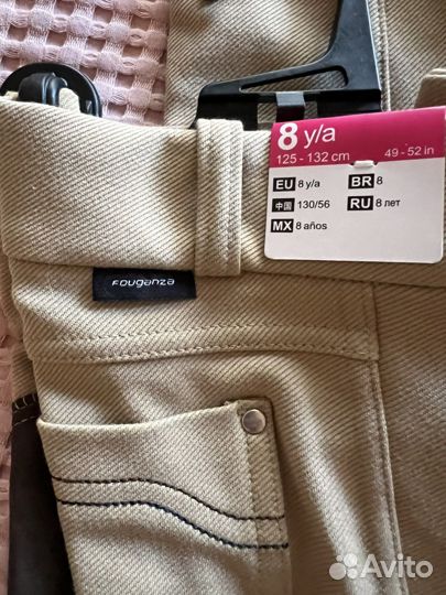 Бриджи для конного спорта новые 125-132