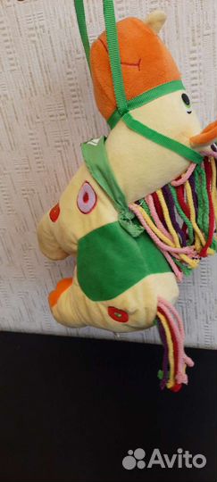 Мягкая игрушка -сумка лошадка