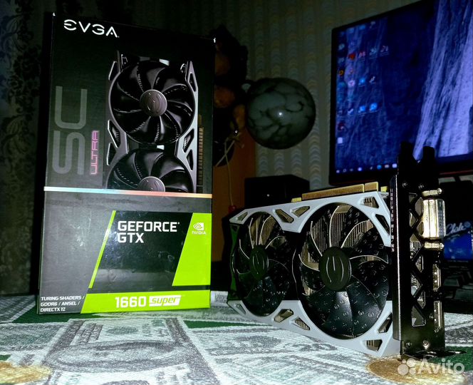 Видеокарта gtx 1660 super 6gb evga