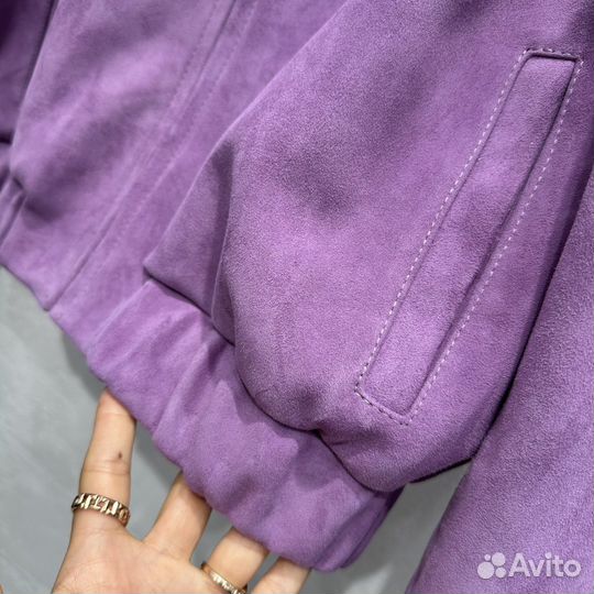 Замшевая куртка The Row