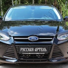 Реснички (накладки) на фары Форд Фокус 2 (Ford Focus II) - Русская Артель