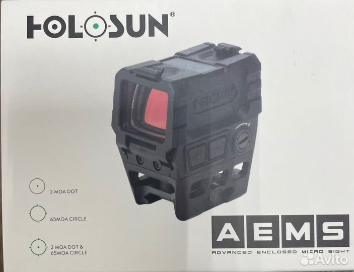 Коллиматор Холосан Holosun Аems зелёная мульти