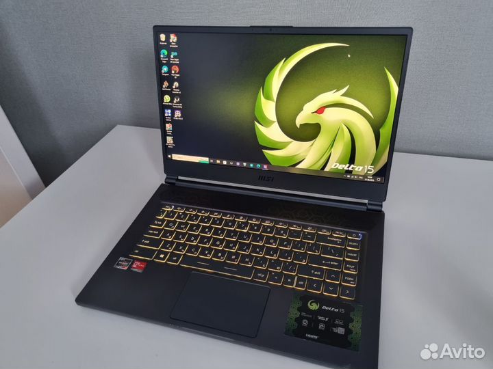 Игровой ноутбук MSI Delta 15 (новая мат.плата)
